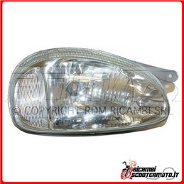 FARO DELANTERO DERECHO CRISTAL LISO Microcar Virgo 1 fino al telaio VH840BBL...10603
