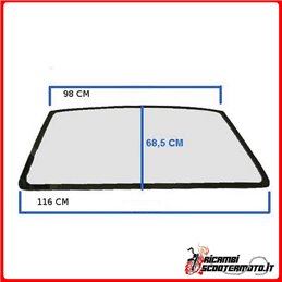 WINDSHIELD FRONT GLASS Microcar Lyra VH8LY