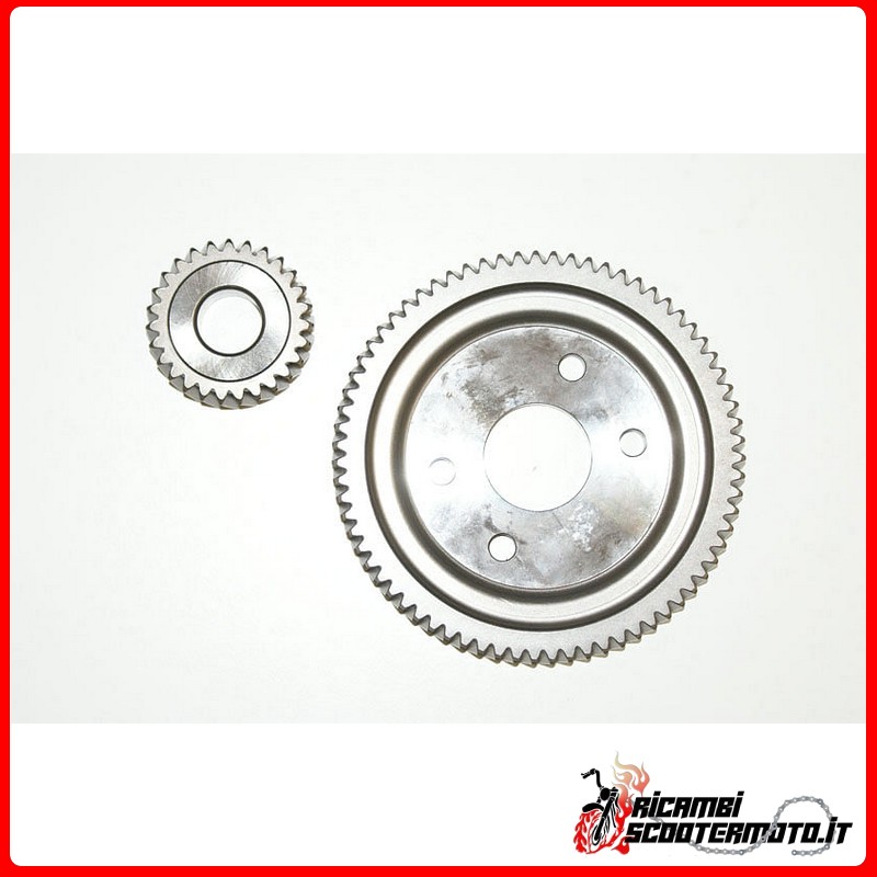 Kit corona y piñón reductor 27/71 1:8 BELLIER DIVANE