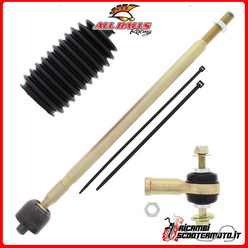 LEFT RACK TIE RODS KIT All Balls Can-Am Commander 800R STD 2012