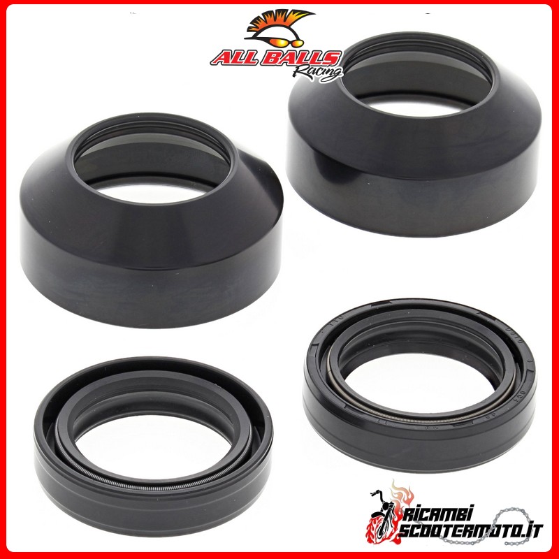 All Balls FORK OIL SEAL AND DUST SEAL KIT Kawasaki KX 80 1986-1987