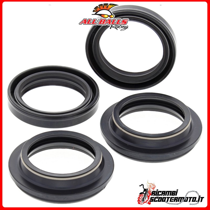 All Balls FORK OIL SEAL AND DUST SEAL KIT Yamaha DT 125 1974-1975
