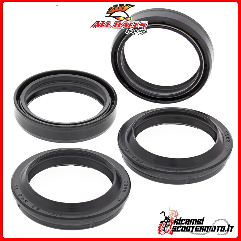 All Balls FORK OIL SEAL AND DUST SEAL KIT Kawasaki KLV 1000 2004-2005