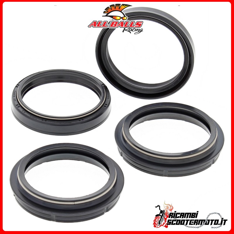 All Balls FORK OIL SEAL AND DUST SEAL KIT Kawasaki KX 125 2003-2005