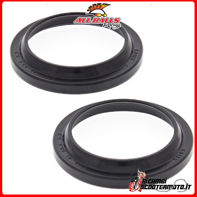 All Balls FORK DUST COVER KIT Yamaha DT 125 1999-2006