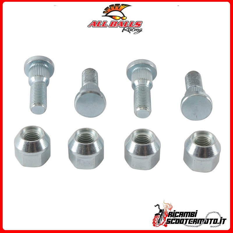 All Balls FRONT PIN AND NUTS KIT Arctic Cat 400 DVX 2004-2006 All Balls FRONT PIN AND NUTS KIT Arctic Cat 400 DVX 2004-2006