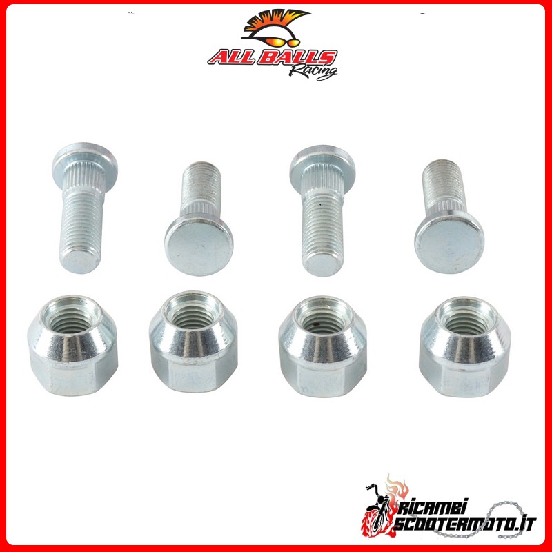 All Balls FRONT WHEEL NUT KIT Arctic Cat 400 DVX 2004-2005 All Balls FRONT WHEEL NUT KIT Arctic Cat 400 DVX 2004-2005