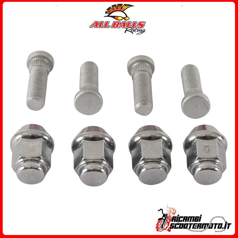 All Balls FRONT WHEEL NUT KIT Can-Am Outlander 400 XT 4x4 2006