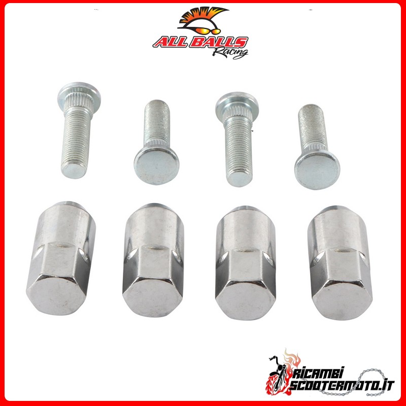 All Balls FRONT WHEEL NUT KIT Polaris Sportsman 500 Tractor EFI 2009-2010 All Balls FRONT WHEEL NUT KIT Polaris Sportsman 500 Tractor EFI 2009-2010