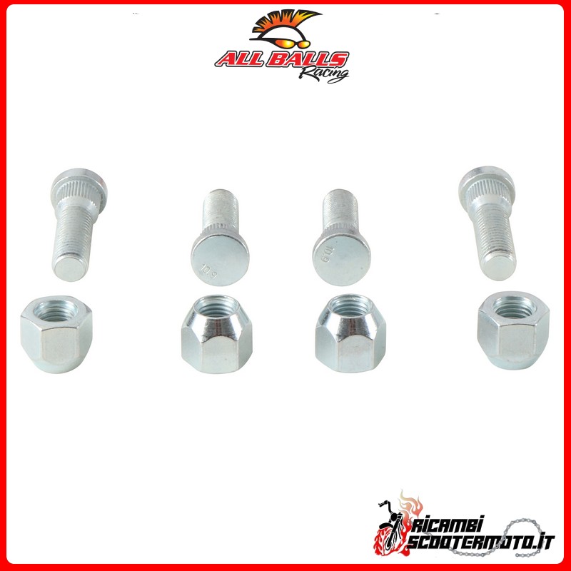 All Balls FRONT WHEEL NUT KIT Polaris Ranger 570 Full Size Crew 2015-2016 All Balls FRONT WHEEL NUT KIT Polaris Ranger 570 Full Size Crew 2015-2016