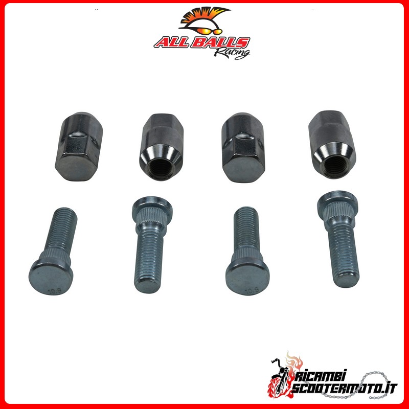All Balls FRONT WHEEL NUT KIT Polaris Ranger 900 Crew EPS 2014-2019 All Balls FRONT WHEEL NUT KIT Polaris Ranger 900 Crew EPS 2014-2019