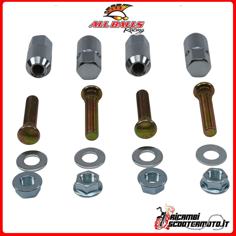 All Balls FRONT PIN AND NUTS KIT Polaris RZR 570 EFI 2016-2017 All Balls FRONT PIN AND NUTS KIT Polaris RZR 570 EFI 2016-2017