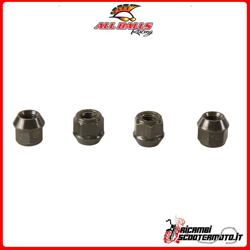 KIT DADI RUOTE POSTERIORI ALL BALLS KAWASAKI KVF650 I BRUTE FORCE 2006-2013