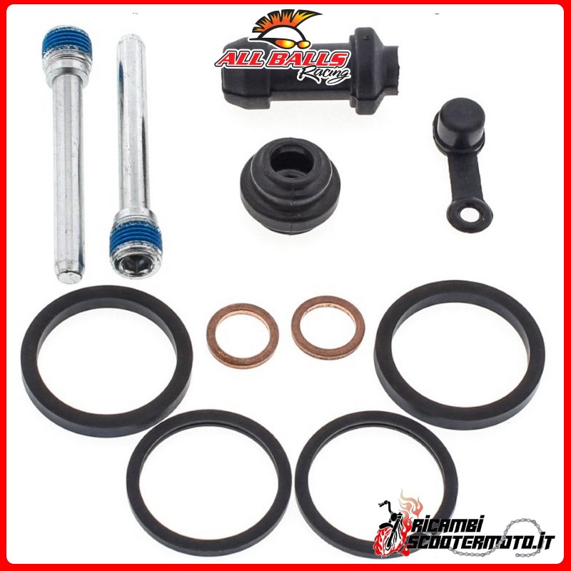All Balls FRONT BRAKE CALIPER OVERHAUL KIT Kawasaki KLF300C Bayou 4x4 1989-2005 All Balls FRONT BRAKE CALIPER OVERHAUL KIT Kawasaki KLF300C Bayou 4x4 1989-2005