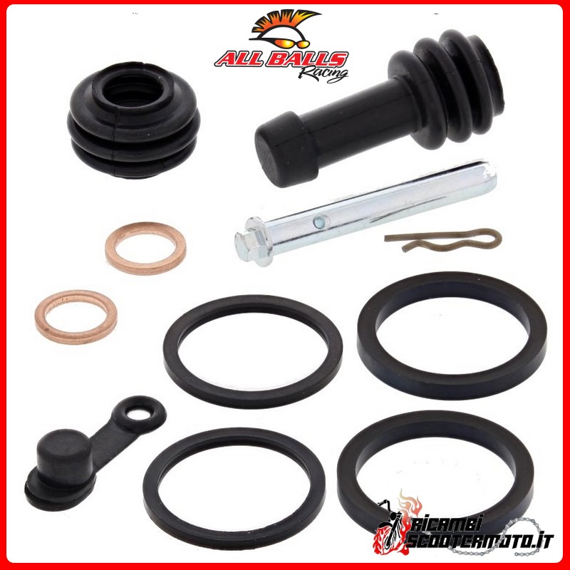 All Balls FRONT BRAKE CALIPER OVERHAUL KIT Kawasaki KFX450R 2008-2014 All Balls FRONT BRAKE CALIPER OVERHAUL KIT Kawasaki KFX450R 2008-2014