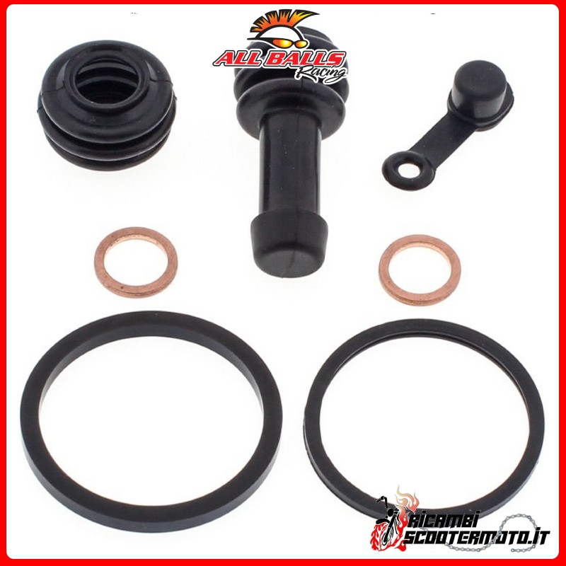 All Balls REAR BRAKE CALIPER OVERHAUL KIT Suzuki LT-A 500 F Vinson 2003-2007 All Balls REAR BRAKE CALIPER OVERHAUL KIT Suzuki LT-A 500 F Vinson 2003-2007