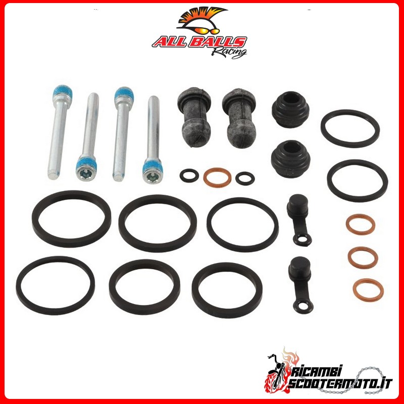 All Balls REAR BRAKE CALIPER OVERHAUL KIT Honda GL 1500 A Gold Wing (Aspencade) 1991-2000