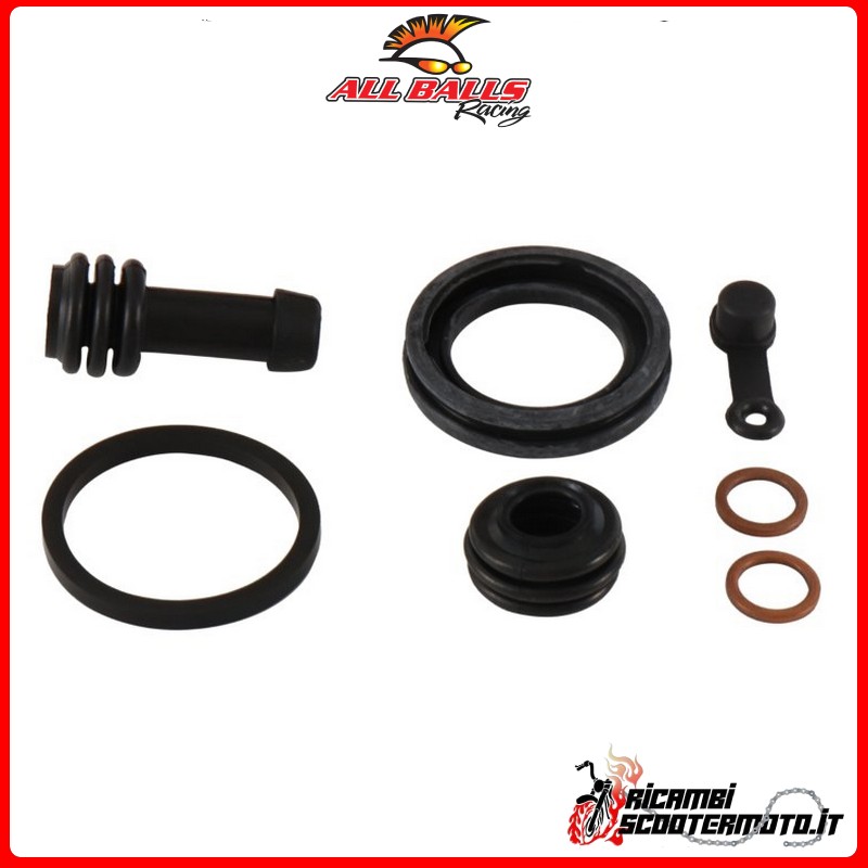 All Balls FRONT BRAKE CALIPER OVERHAUL KIT Kawasaki KXT250 Tecate 1985-1987 All Balls FRONT BRAKE CALIPER OVERHAUL KIT Kawasaki KXT250 Tecate 1985-1987