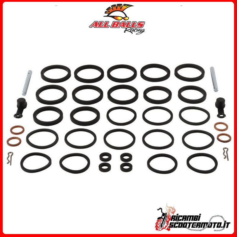 KIT DE REVISIÓN DE PINZA DE FRENO TRASERO All Balls Kawasaki VN 1500 P MEAN STREAK 2002-2003 KIT DE REVISIÓN DE PINZA DE FRENO TRASERO All Balls Kawasaki VN 1500 P MEAN STREAK 2002-2003
