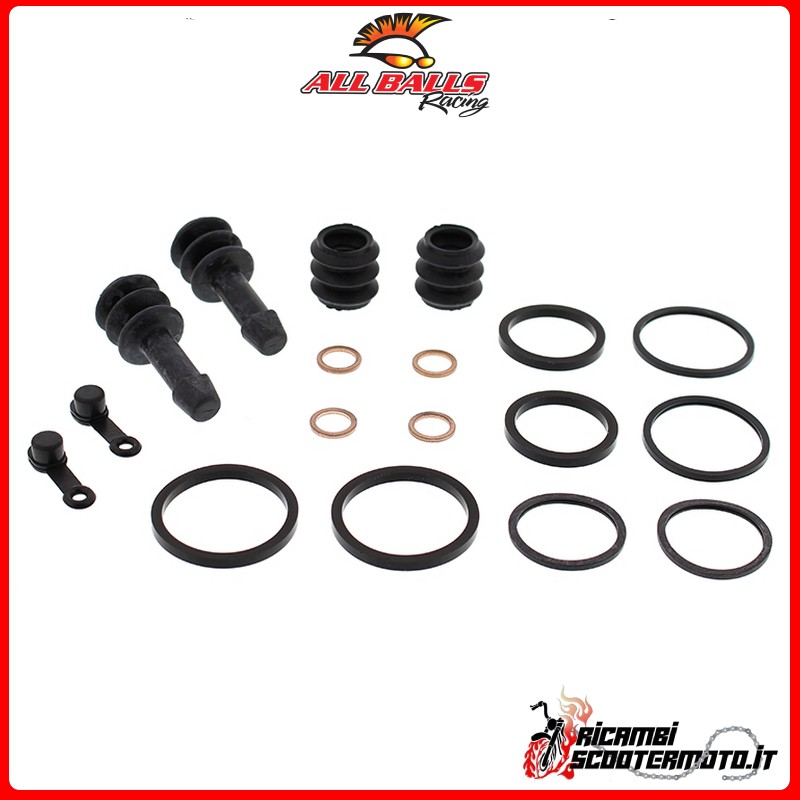 All Balls REAR BRAKE CALIPER OVERHAUL KIT Suzuki GSX 1100 G 1991-1993