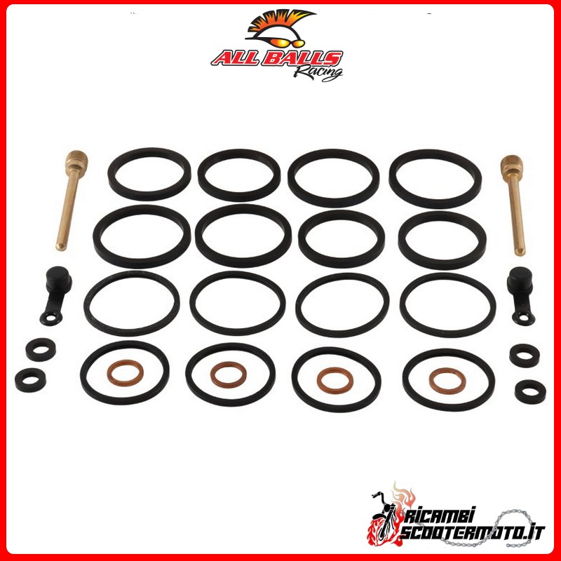 All Balls REAR BRAKE CALIPER OVERHAUL KIT Suzuki GSX-R 750 2002-2003 All Balls REAR BRAKE CALIPER OVERHAUL KIT Suzuki GSX-R 750 2002-2003