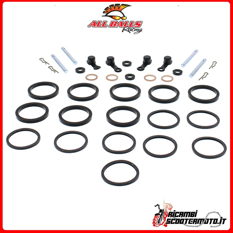 KIT DE REVISIÓN DE PINZA DE FRENO TRASERO All Balls Suzuki GSX 600 F Katana 1988-1997 KIT DE REVISIÓN DE PINZA DE FRENO TRASERO All Balls Suzuki GSX 600 F Katana 1988-1997