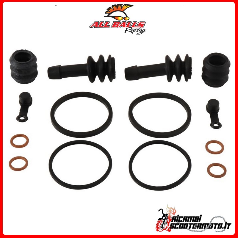 All Balls REAR BRAKE CALIPER OVERHAUL KIT Kawasaki KZ 1000 P Police 2005