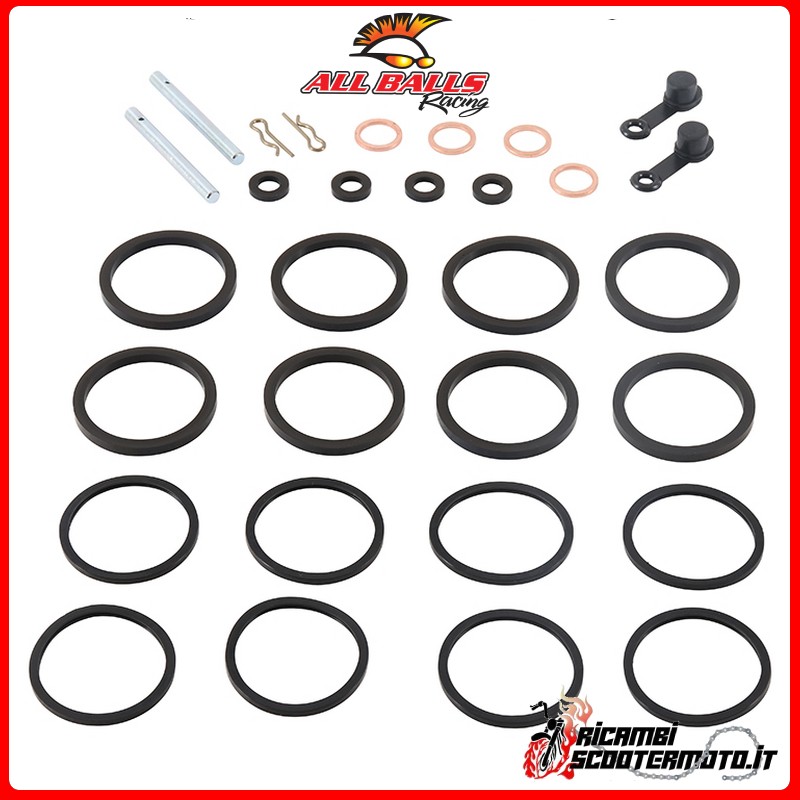KIT DE REVISIÓN DE PINZA DE FRENO TRASERO All Balls Kawasaki KR-1 1989-1991