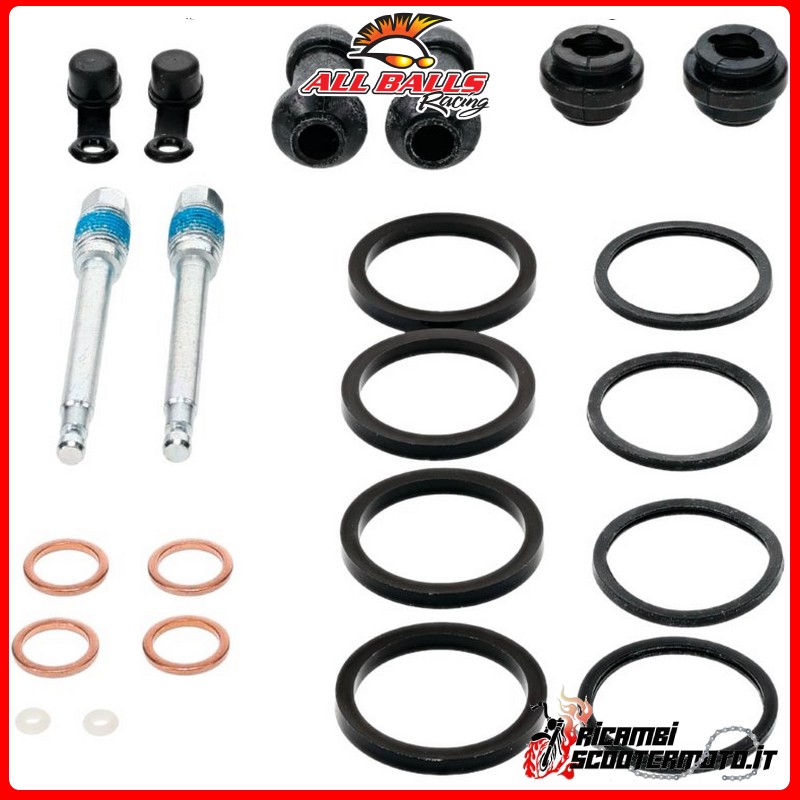 KIT REVISIONE PINZA FRENO POSTERIORE ALL BALLS KAWASAKI EX 650 NINJA R 2017 KIT REVISIONE PINZA FRENO POSTERIORE ALL BALLS KAWASAKI EX 650 NINJA R 2017