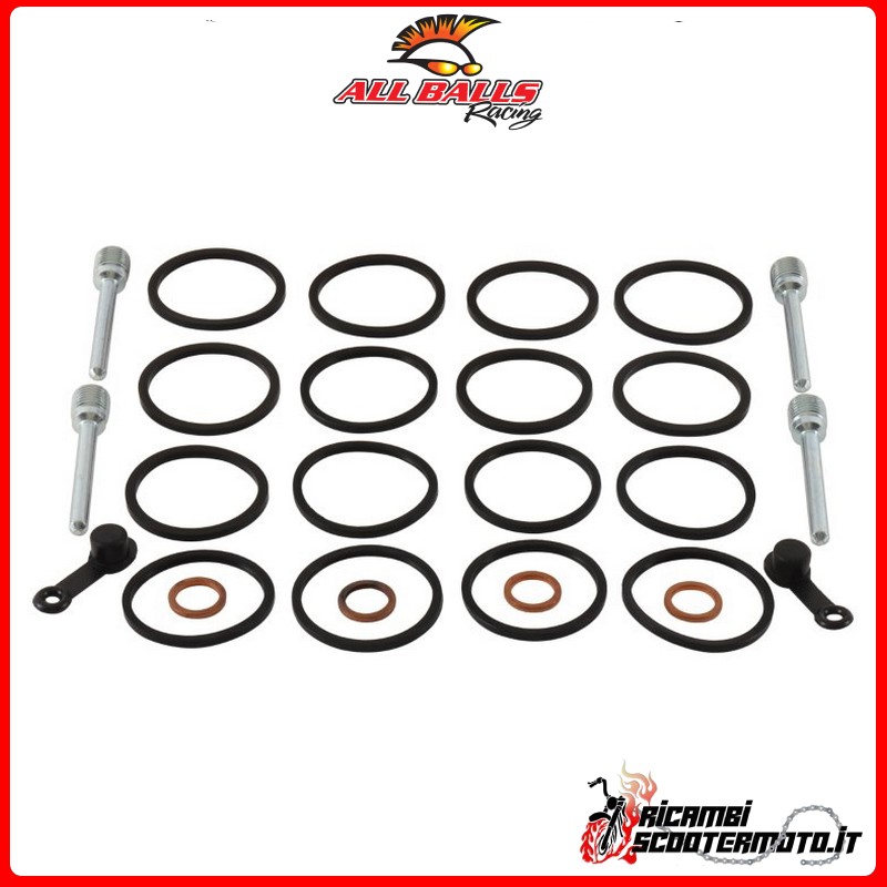 KIT DE REVISIÓN DE PINZA DE FRENO TRASERO All Balls Kawasaki ZX 600 2013-2017 KIT DE REVISIÓN DE PINZA DE FRENO TRASERO All Balls Kawasaki ZX 600 2013-2017