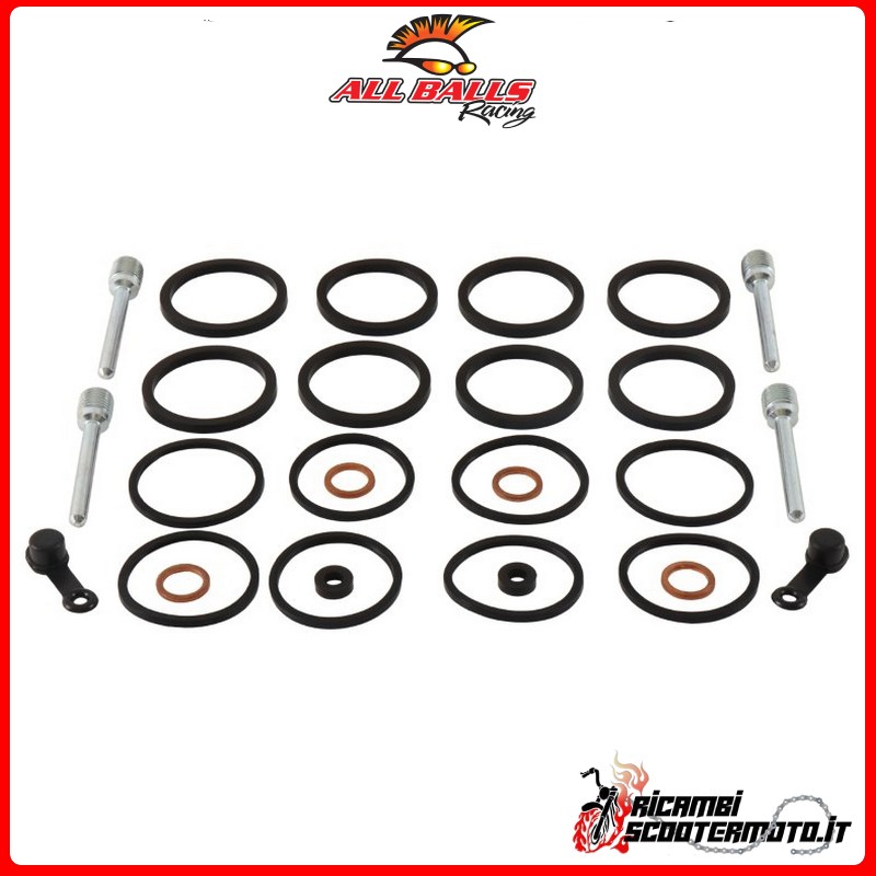 KIT DE REVISIÓN DE PINZA DE FRENO TRASERO All Balls Honda CB 1100 2013-2014 KIT DE REVISIÓN DE PINZA DE FRENO TRASERO All Balls Honda CB 1100 2013-2014