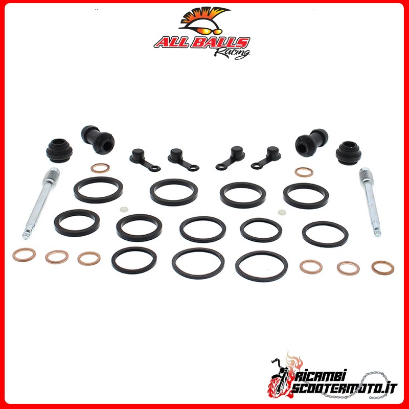 KIT DE REVISIÓN DE PINZA DE FRENO DELANTERA All Balls Honda XL 1000 V Varadero 2007-2011 KIT DE REVISIÓN DE PINZA DE FRENO DELANTERA All Balls Honda XL 1000 V Varadero 2007-2011