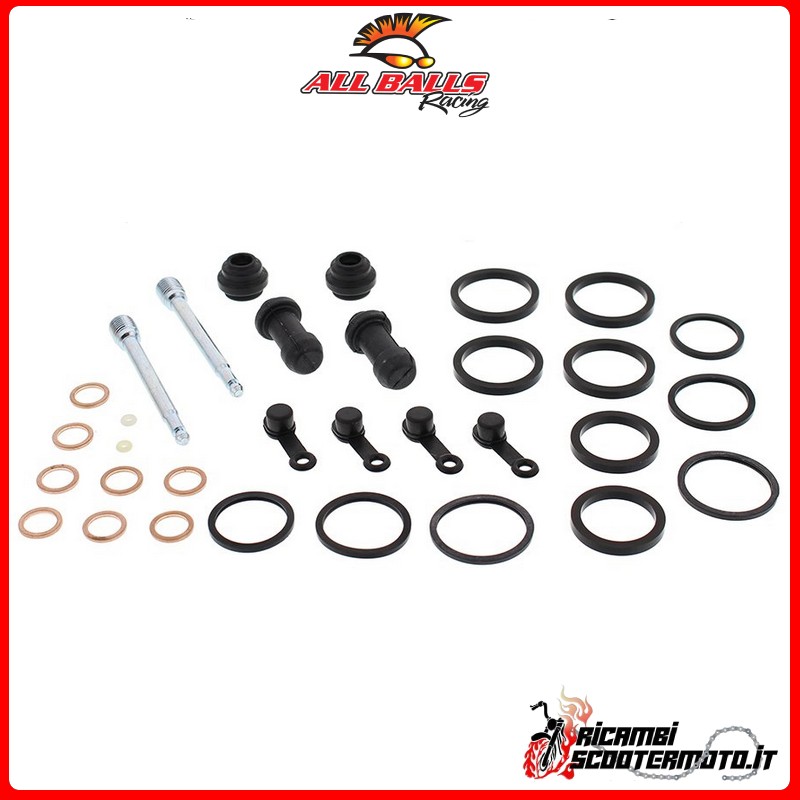 KIT DE REVISIÓN DE PINZA DE FRENO DELANTERA All Balls Honda XL 1000 V Varadero 2003-2006 KIT DE REVISIÓN DE PINZA DE FRENO DELANTERA All Balls Honda XL 1000 V Varadero 2003-2006