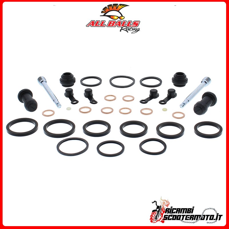 All Balls REAR BRAKE CALIPER OVERHAUL KIT Honda ST 1300 2003-2007