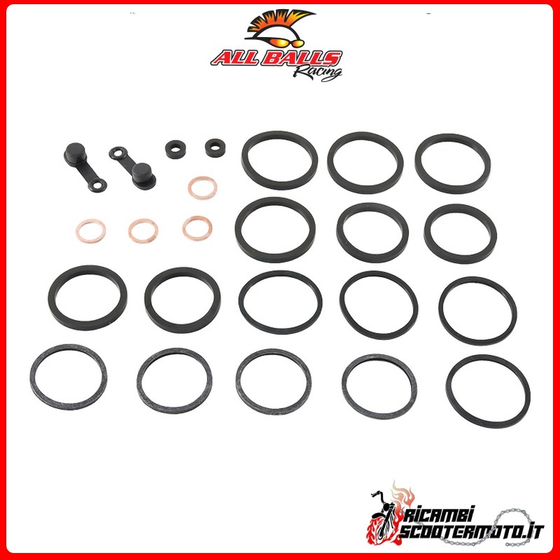 All Balls REAR BRAKE CALIPER OVERHAUL KIT Honda CB650R 2019-2020