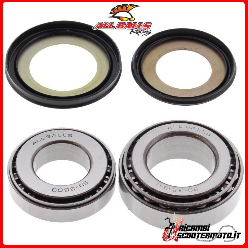 KIT DE ROULEMENT DE DIRECTION All Balls Suzuki DR 125 1986-1988 KIT DE ROULEMENT DE DIRECTION All Balls Suzuki DR 125 1986-1988