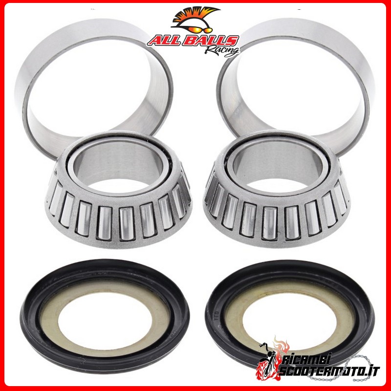 All Balls STEERING BEARING KIT Honda CR 125 R 1988-1989
