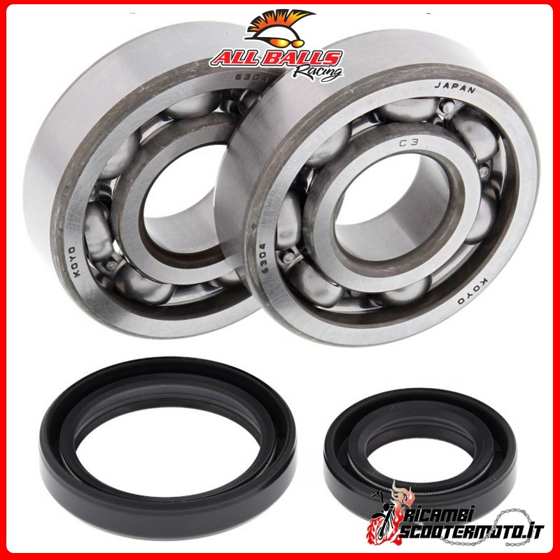 KIT DE COJINETE DE CIGUEÑAL All Balls Suzuki RM 80 1989-2001