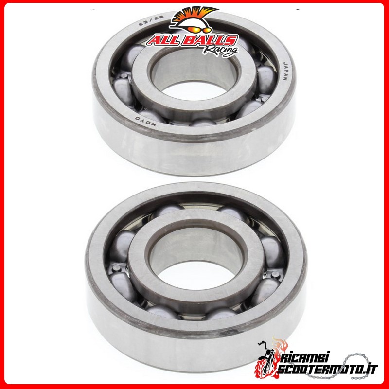 KIT CUSCINETTI ALBERO MOTORE ALL BALLS YAMAHA TTR 250 1999-2006 KIT CUSCINETTI ALBERO MOTORE ALL BALLS YAMAHA TTR 250 1999-2006