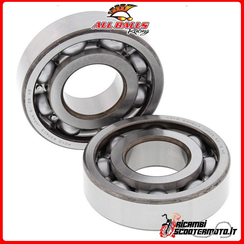 CRANKSHAFT BEARING KIT All Balls Kawasaki KLR 250 1985-2005