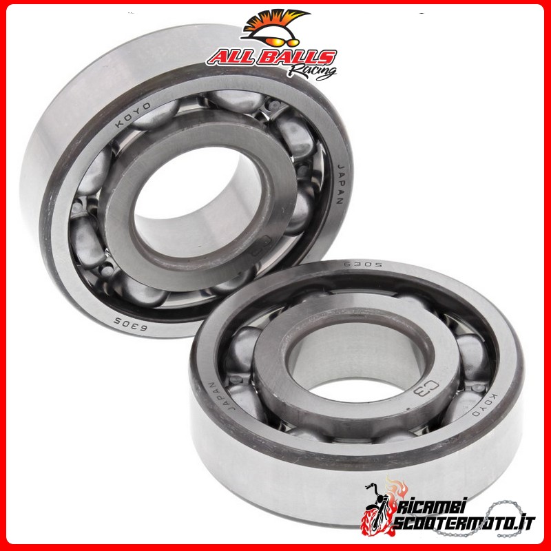 CRANKSHAFT BEARING KIT All Balls Kawasaki KLX 140 2008-2021 CRANKSHAFT BEARING KIT All Balls Kawasaki KLX 140 2008-2021