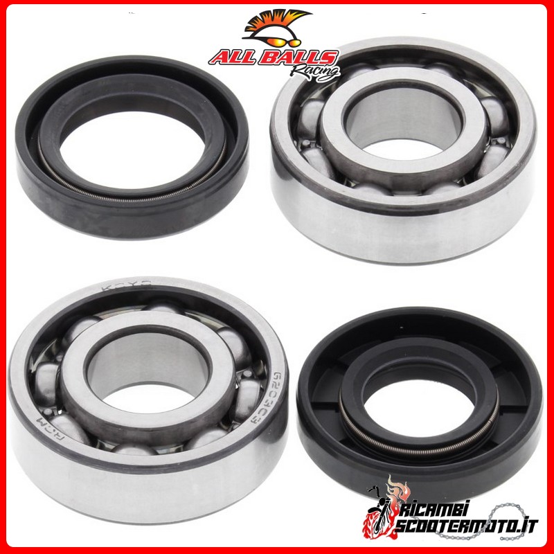 KIT CUSCINETTI ALBERO MOTORE ALL BALLS YAMAHA PW 50 1981-2022