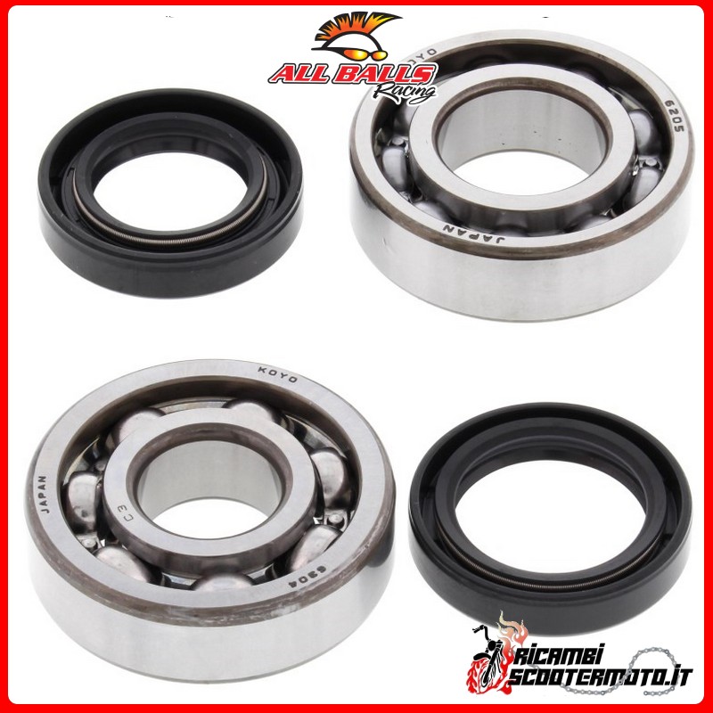 CRANKSHAFT BEARING KIT All Balls Yamaha IT 125 1980-1981 CRANKSHAFT BEARING KIT All Balls Yamaha IT 125 1980-1981