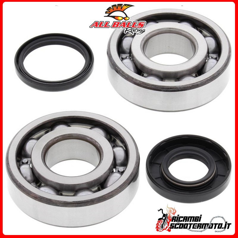KIT CUSCINETTI ALBERO MOTORE ALL BALLS YAMAHA WR 125 1998-1999 KIT CUSCINETTI ALBERO MOTORE ALL BALLS YAMAHA WR 125 1998-1999