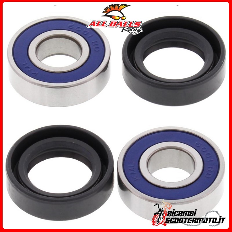 FRONT WHEEL BEARING KIT All Balls Ktm 50 JR ADV 2001-2003 FRONT WHEEL BEARING KIT All Balls Ktm 50 JR ADV 2001-2003