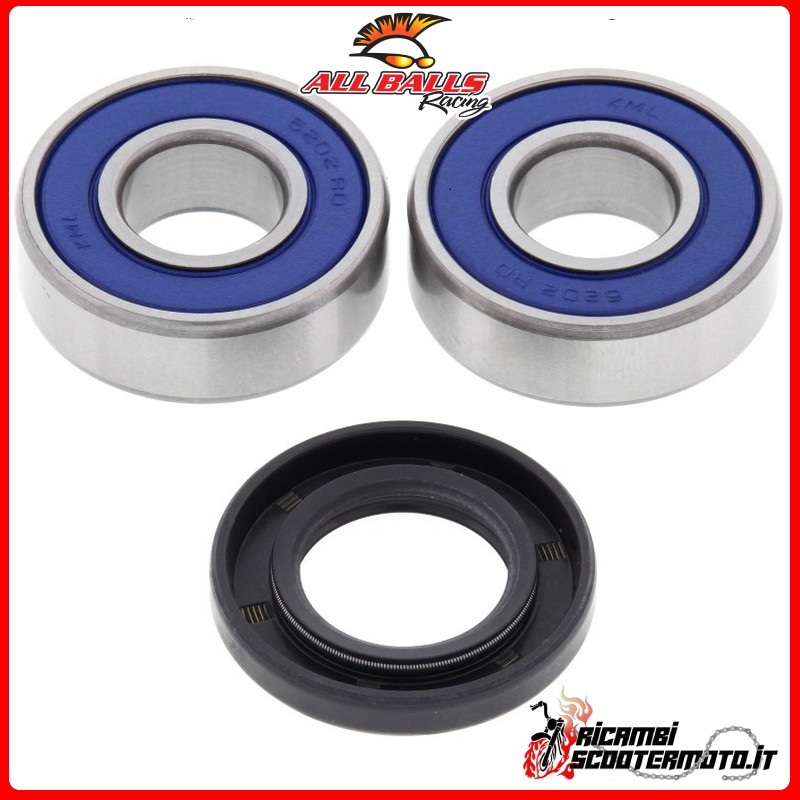 FRONT WHEEL BEARING KIT All Balls Yamaha DT 125 1999-2006 FRONT WHEEL BEARING KIT All Balls Yamaha DT 125 1999-2006