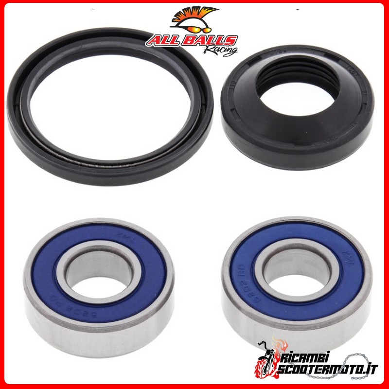 FRONT WHEEL BEARING KIT All Balls Ktm 380 MXC 1999 FRONT WHEEL BEARING KIT All Balls Ktm 380 MXC 1999