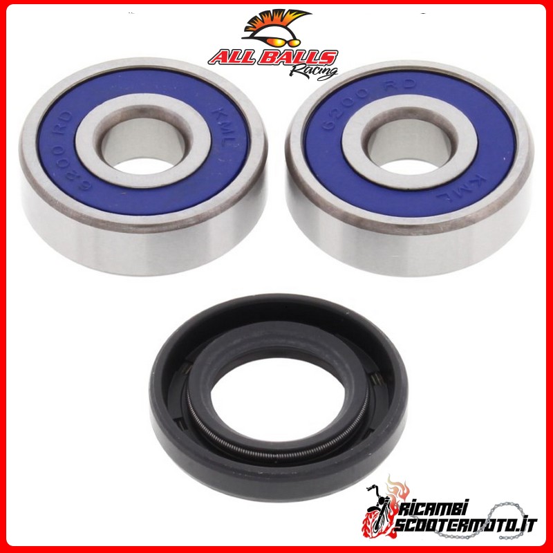 ALL BALLS FRONT WHEEL BEARING KIT Yamaha CY 50 JOG 2001 ALL BALLS FRONT WHEEL BEARING KIT Yamaha CY 50 JOG 2001