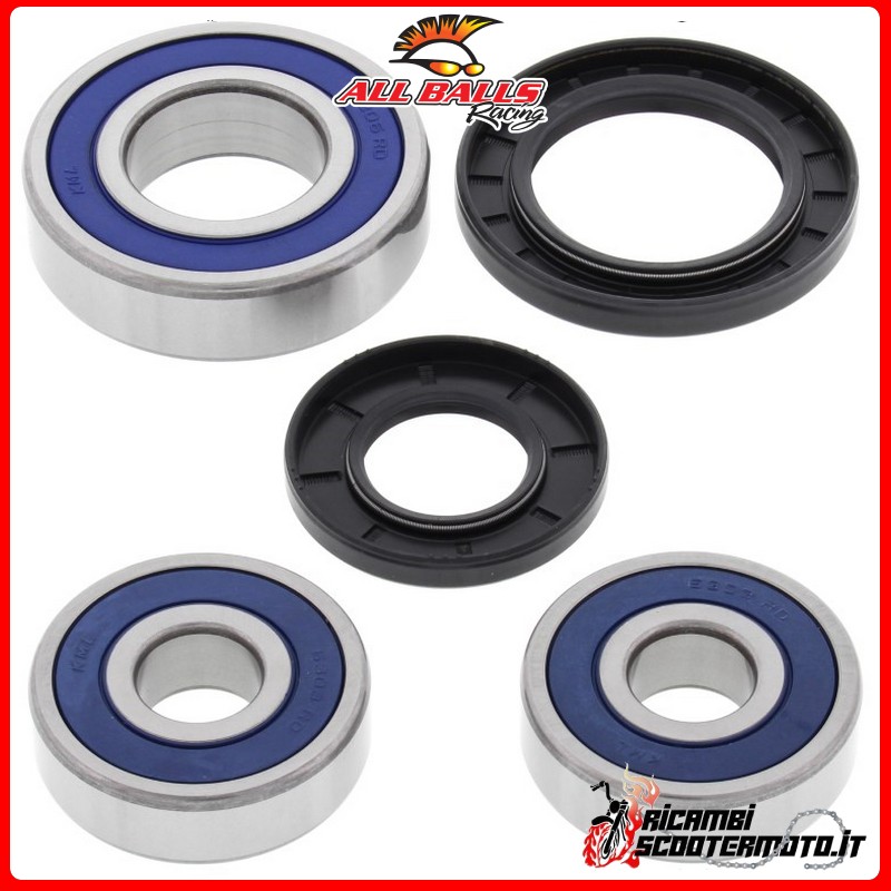KIT DE COJINETE DE RUEDA TRASERA All Balls Kawasaki KZ 1000 J 1981-1983