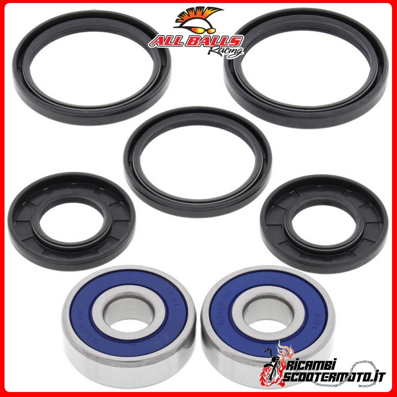 KIT DE COJINETE DE RUEDA DELANTERA ALL BALLS Yamaha TMAX XP500 (SA) 2002-2007 KIT DE COJINETE DE RUEDA DELANTERA ALL BALLS Yamaha TMAX XP500 (SA) 2002-2007